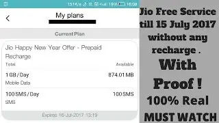 Enjoy Jio Free After 15th April without any Recharge