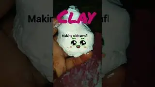 #homemadeclay#diyclay #diy #creativeclayideas #clayideas #art #claycrafts #slime #pottery  #shorts
