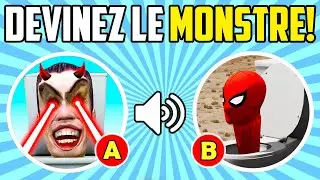 Devinez La Voix Du Monstre ? | Le QUIZ Sur La Chanson Ses Toilettes De Skibidi.