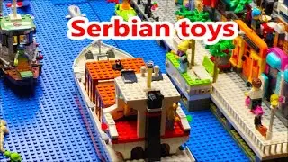 Serbian journey to Legoland. LEGO Hidden Side, Mystery Castle, Haunted High School New toys.