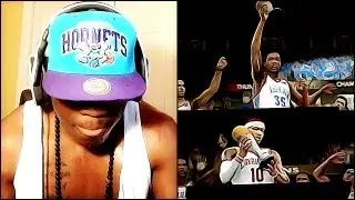 NBA 2k13 MyCAREER Playoffs - FaceCam QJB Rips Shirt Off in NBA Finals Game 7 Thriller