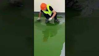 Environmentally friendly wear-resistant floor paint #flooring #qualityflooring #construction
