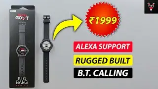 [Long-Term Review] ⚡ Smart Goat RUGGED BT Calling Smartwatch With ALEXA Review