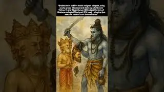 Why Did Shiva Cut Off Brahma&rsquo;s Fifth Head?🔥🔥#shorts #shiv #shivpuran #hindumythology #quotes