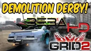 Grid 2 Demolition Derby Intro Gameplay