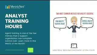 Metrics That Matter! Analyst Training Hours
