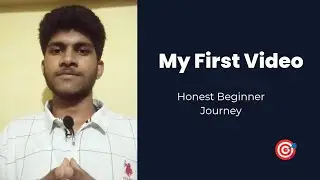 My First YouTube Video | Honest Beginner Journey with Vestige