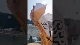 #CONCRETE MIXER WITH HYDRAULIC HOPPER WEIGHING SYSTEM # HOPPER WITH WEIGH BATCHER#