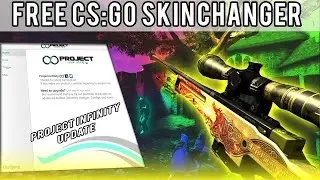 FREE CS:GO SKINCHANGER | PROJECT INFINITY FREE CS:GO CHEAT UPDATE | BAYONET + DRAGONLORE