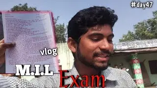 आज हमारा  M.I.L exam हैं | (60day challenge ର day47) Janek vlog 