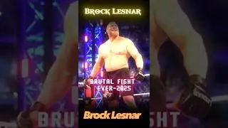 Brocklancer Fight 😱 Brutality 🔥| Intense Fight Scene! #boxing #wrestling #mmahighlights #brocklesnar