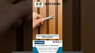 WPC Panel a Cost-Effective Material | AMR Decor | #particleboard #woodworking #furniture