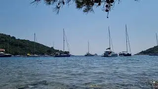 Mljet , Saplunara beach