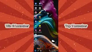 Win 11 launcher / Win 11 Launcher Pro / Top Computer Launcher on Android