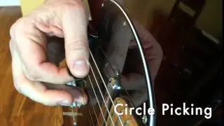 Pick Attack: Standard Style vs Circle Picking vs Benson Picking