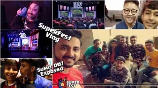 SuperFest Vlog - India's First Supercell Event || Sumit 007 exposed || Mumbai Vlog || Darian Chacha