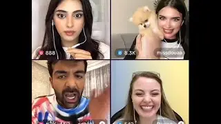 ميس دعاء و عقيل مع رغد عباس و روان 17/7/2023