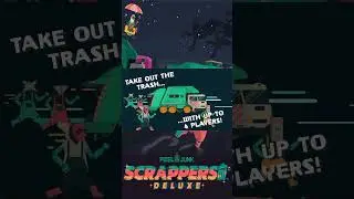 PixelJunk Scrappers Deluxe #shorts #trailer #ps4 #ps5 #gaming #games
