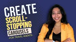 Create Canva Carousels with Exoticca:TourRadar Packages for Social Media