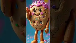 🍪 Biscottino Gambino #sugarcookie #brainrot #absurd #foodcreature