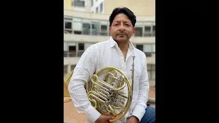 J. S. BACH, PARTITA. in C minor, BWV 826,  Dante Yenque, Horn,120📯