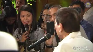 Media Interview - Malacañan, Palace 1/7/2020