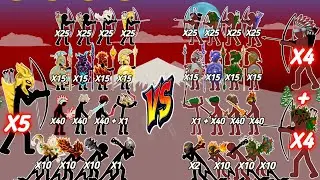 General Ktychu Team vs Toxophilite+ArcherWoodland Team🔥 Who win?  Epic Battle💥