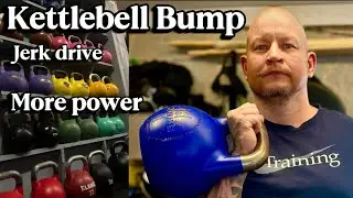 Kettlebell to Heavy for Double Push Press? Master the Bump (Jerk drive) 