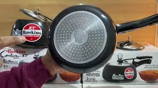 Hawkins Contura black review | black cooker | Hard anodised cooker | 3ltr cooker | Black material