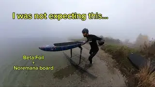 Beach Start BetaFoil с доской Supfoil #pumpfoil #supfoil #hydrofoil