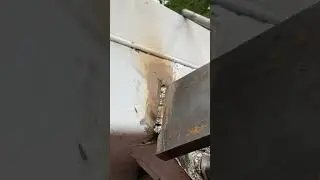 How to remove a stuck Hydraulic cylinder pin-The very basic way!