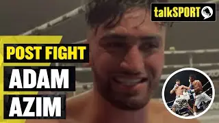 🔥 Adam Azim Defeats Santos Reyes: Interview!