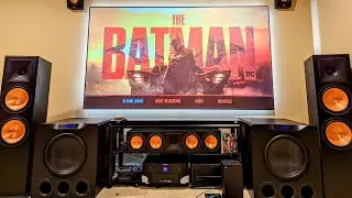 Dolby Atmos 7.3.4 Home Theater with Dual SVS PB-16 Ultras - The BATMOBILE!  Turn up the sound!!!