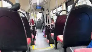 High revs! Diamond bus WM 32332 SN64 CTK. WrightBus StreetLite. Route 42 