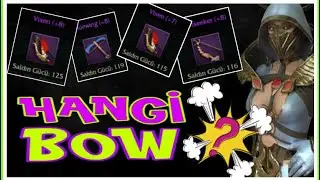 HANGİ BOW SEÇMELİYİM? | Rise Online Archer Bow Rehberi
