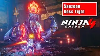 Sanzeon Boss Fight (Chapter 5) - Ninja Gaiden 4
