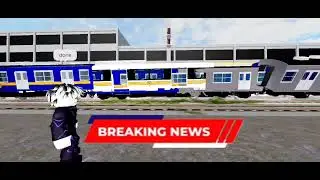 Breaking News! PNR trains Crashed in alabang station #roblox #pnr #train