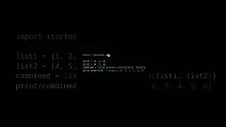 itertools.chain in Python