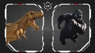 Hypo Rex(The Isle) vs King Kong(2005)