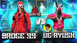 Ungraduate Gamer Vs Badge99🔥 Funniest Collection War - Garena Free Fire