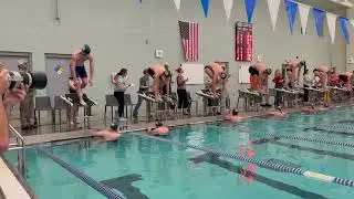 Stegman, Boehmer swims