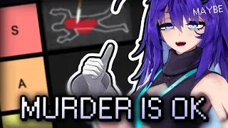 A TIER LIST on Criminal Offenses【 Dr.NOVA(e)| V4Mirai】