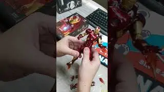 Iron Man mark 11 ZD Toys action figure unboxing and review. thank you Laruanan 🙏🧿