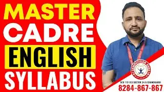 Master Cadre English Coaching| Master Cadre English Syllabus| Best Master Cadre English Preparation