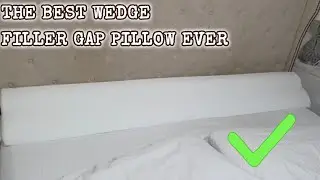 Best king bed headboard gap filler wedge pillow for 2025