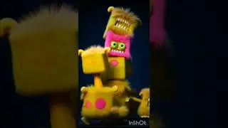 cube dance #cubemonster #colorfulcubes #cubecharacters #funnymonsters