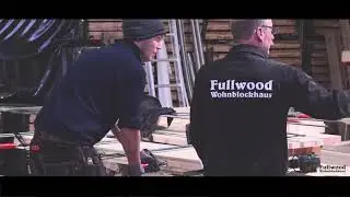 Blockhaus Fertigung von Fullwood Wohnblockhaus