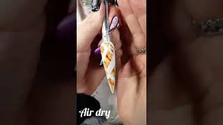 Marble nail and line work tutorial' 😍 gel polish nail xx