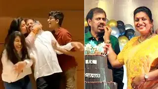 Actress Roja Celebrate Her Husband Birthday In A Grand Way | Anshumalika | MLA Roja | Filmylooks