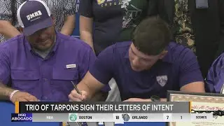 Trio of Port Isabel football players sign letters of intent